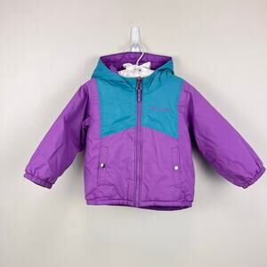 Columbia Girls Reversible Double Flake II Snow Jacket 2T